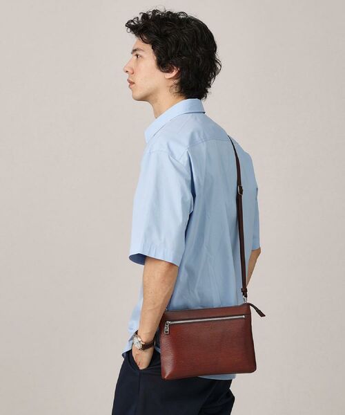 TAKEO KIKUCHI / タケオキクチ クラッチ・パーティバッグ | 【2WAY】水シボレザー クラッチバッグ | 詳細25