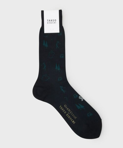 TAKEO KIKUCHI / タケオキクチ ソックス | 【グレンクライド別注】コーデュラ（R）ドレスソックス | 詳細1