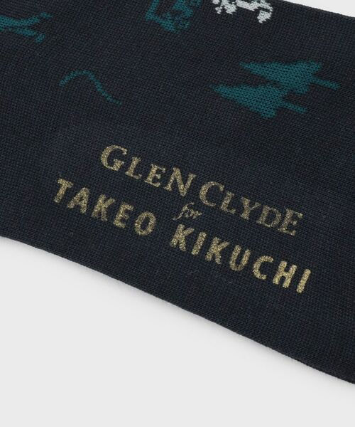TAKEO KIKUCHI / タケオキクチ ソックス | 【グレンクライド別注】コーデュラ（R）ドレスソックス | 詳細4