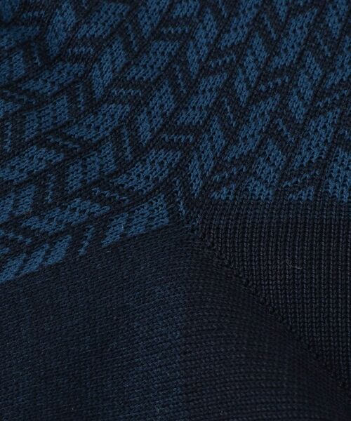 TAKEO KIKUCHI / タケオキクチ ソックス | 矢絣柄 ドレスソックス | 詳細3