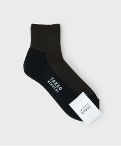 TAKEO KIKUCHI / タケオキクチ ソックス | カラーブロックショートソックス