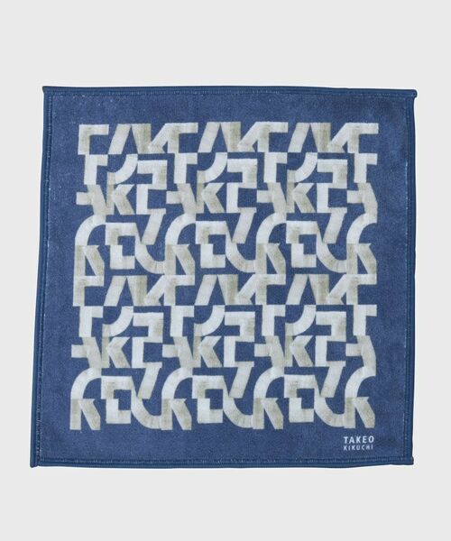 TAKEO KIKUCHI / タケオキクチ ハンカチ | パズル柄フォンカチ | 詳細1