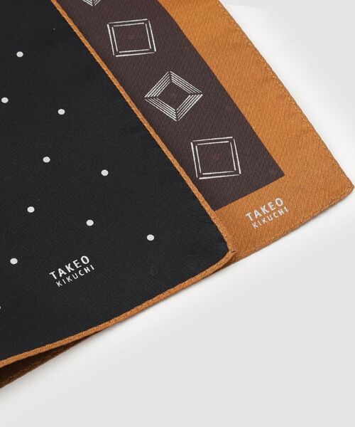 TAKEO KIKUCHI / タケオキクチ 服飾雑貨 | 【パーティーブライダル】リバーシブルシルクポケットチーフ | 詳細6