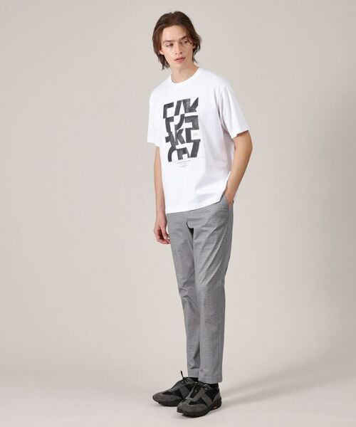 TAKEO KIKUCHI / タケオキクチ Tシャツ | 【Made in JAPAN】パズル柄 半袖ポンチ Tシャツ | 詳細10