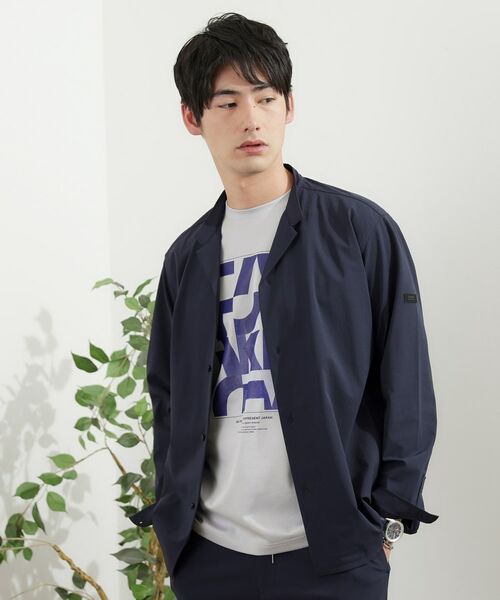 TAKEO KIKUCHI / タケオキクチ Tシャツ | 【Made in JAPAN】パズル柄 半袖ポンチ Tシャツ | 詳細15