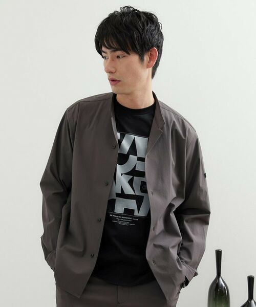 TAKEO KIKUCHI / タケオキクチ Tシャツ | 【Made in JAPAN】パズル柄 半袖ポンチ Tシャツ | 詳細18