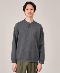 TAKEO KIKUCHI / タケオキクチ カットソー | メランジ ハニカム プルーバー