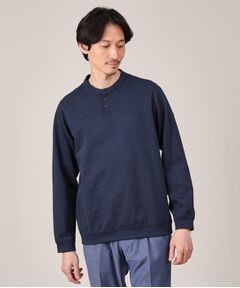 TAKEO KIKUCHI / タケオキクチ カットソー | メランジ ハニカム プルーバー