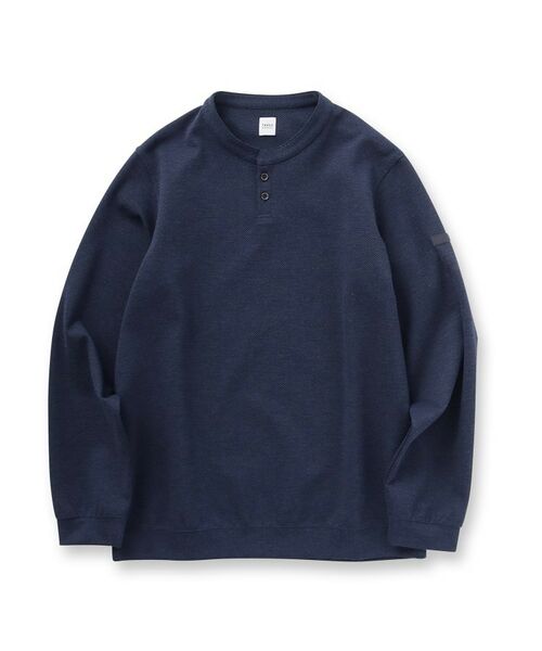 TAKEO KIKUCHI / タケオキクチ カットソー | メランジ ハニカム プルーバー | 詳細1