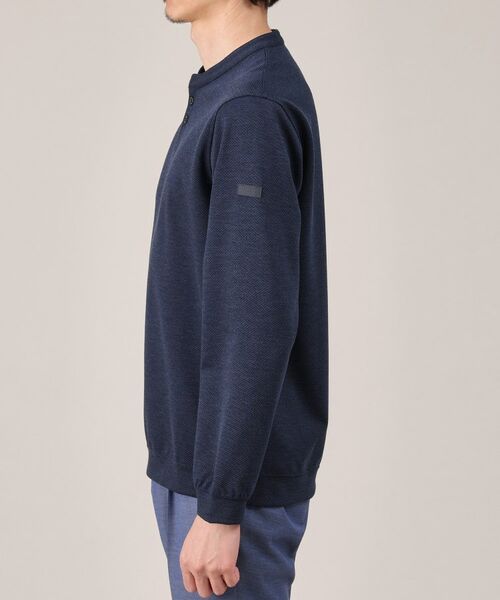 TAKEO KIKUCHI / タケオキクチ カットソー | メランジ ハニカム プルーバー | 詳細16
