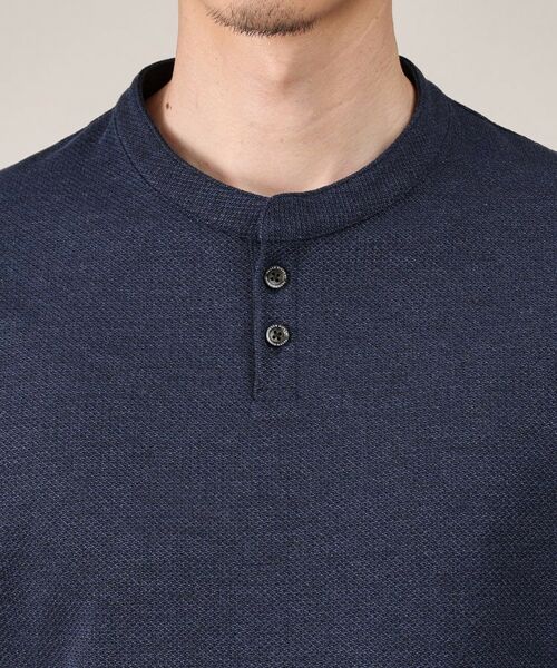 TAKEO KIKUCHI / タケオキクチ カットソー | メランジ ハニカム プルーバー | 詳細18