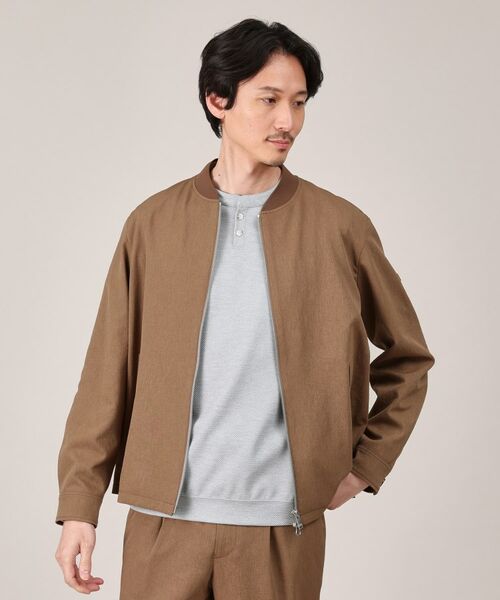 TAKEO KIKUCHI / タケオキクチ カットソー | メランジ ハニカム プルーバー | 詳細4