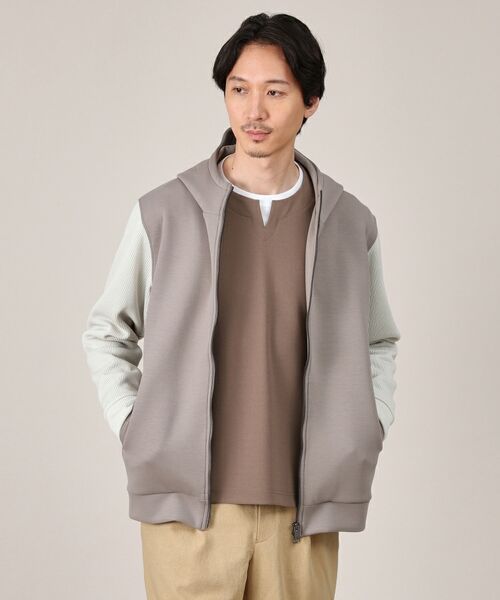 TAKEO KIKUCHI / タケオキクチ カットソー | 【Made in JAPAN】フェイクレイヤード キーネック カットソー | 詳細21