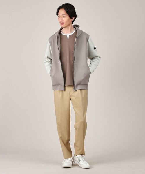 TAKEO KIKUCHI / タケオキクチ カットソー | 【Made in JAPAN】フェイクレイヤード キーネック カットソー | 詳細22