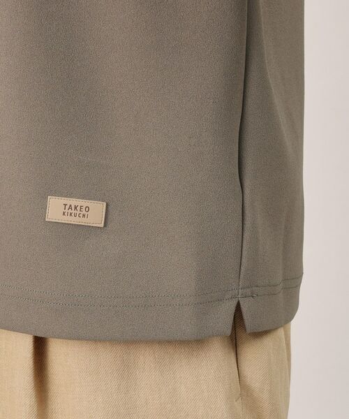 TAKEO KIKUCHI / タケオキクチ カットソー | 【Made in JAPAN】フェイクレイヤード キーネック カットソー | 詳細7