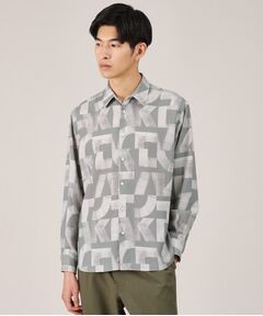 TAKEO KIKUCHI / タケオキクチ シャツ・ブラウス | 【Made in JAPAN】スライドパズル柄 シャツ