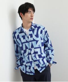 TAKEO KIKUCHI / タケオキクチ シャツ・ブラウス | 【Made in JAPAN】スライドパズル柄 シャツ