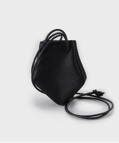 TAKEO KIKUCHI / タケオキクチ ポーチ | 【THE FLAGSHIP】ディアスキン ネック巾着ポーチ