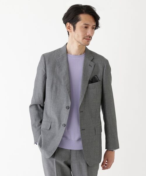 TAKEO KIKUCHI / タケオキクチ ニット・セーター | 【THE FLAGSHIP】ウール混シルク プルオーバーニット | 詳細17