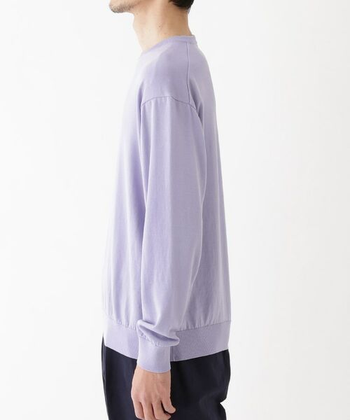 TAKEO KIKUCHI / タケオキクチ ニット・セーター | 【THE FLAGSHIP】ウール混シルク プルオーバーニット | 詳細3