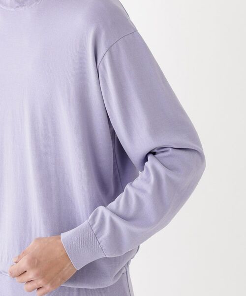 TAKEO KIKUCHI / タケオキクチ ニット・セーター | 【THE FLAGSHIP】ウール混シルク プルオーバーニット | 詳細6