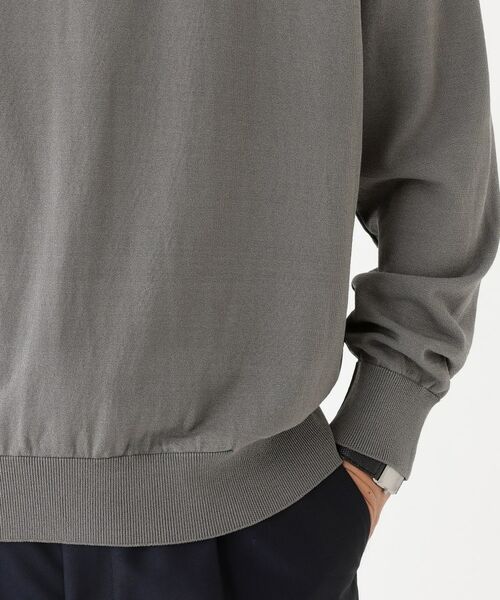 TAKEO KIKUCHI / タケオキクチ ニット・セーター | 【THE FLAGSHIP】ウール混シルク プルオーバーニット | 詳細9