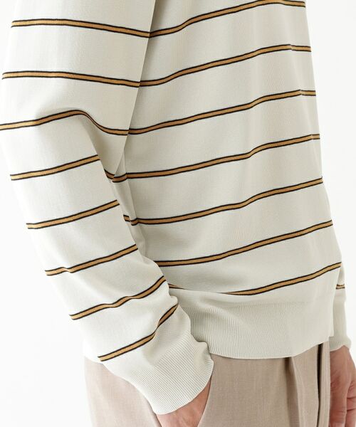 TAKEO KIKUCHI / タケオキクチ ニット・セーター | 【THE FLAGSHIP】ボーダー プルオーバー ニット | 詳細11
