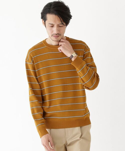 TAKEO KIKUCHI / タケオキクチ ニット・セーター | 【THE FLAGSHIP】ボーダー プルオーバー ニット | 詳細16