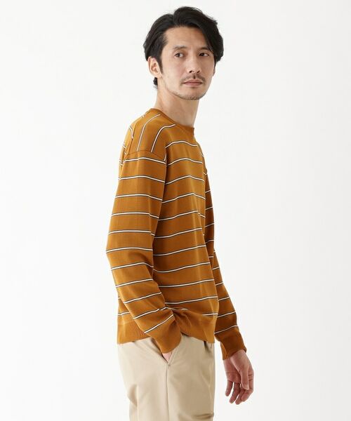 TAKEO KIKUCHI / タケオキクチ ニット・セーター | 【THE FLAGSHIP】ボーダー プルオーバー ニット | 詳細17