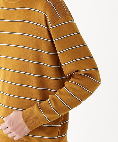 TAKEO KIKUCHI / タケオキクチ ニット・セーター | 【THE FLAGSHIP】ボーダー プルオーバー ニット | 詳細6