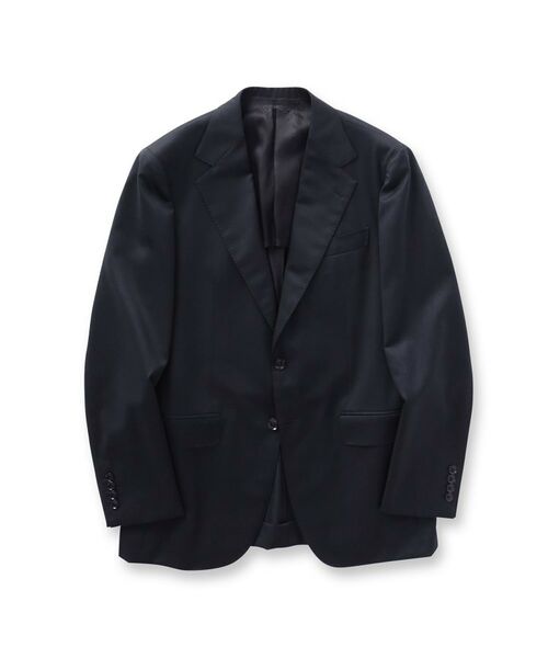 ⭐︎最高級　タケオキクチ　super 100　セットアップ　ストライプ　ブラック オルタネートストライプ スーツ（スーツセット） | TAKEO