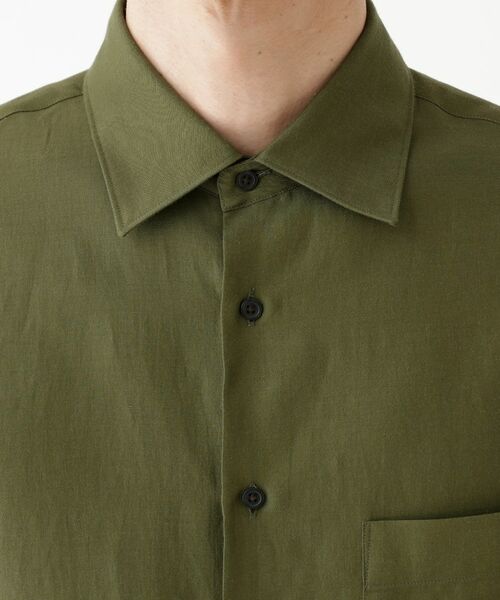 TAKEO KIKUCHI / タケオキクチ シャツ・ブラウス | 【THE FLAGSHIP】オーガニックコットン シャツ | 詳細5