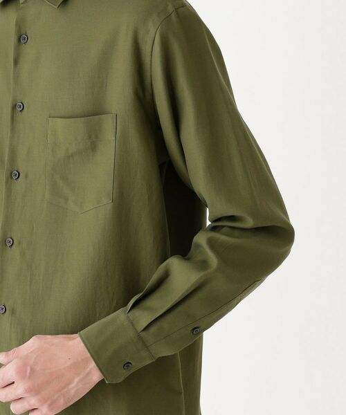 TAKEO KIKUCHI / タケオキクチ シャツ・ブラウス | 【THE FLAGSHIP】オーガニックコットン シャツ | 詳細7