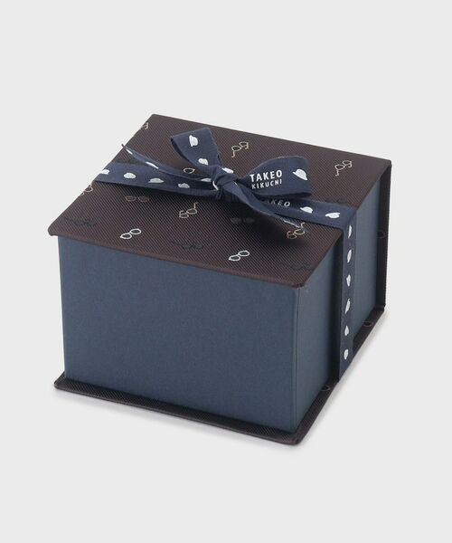 TAKEO KIKUCHI / タケオキクチ ネクタイ | 【BOXセット／限定】メガネモチーフ ネクタイ＆タイバー セット | 詳細11