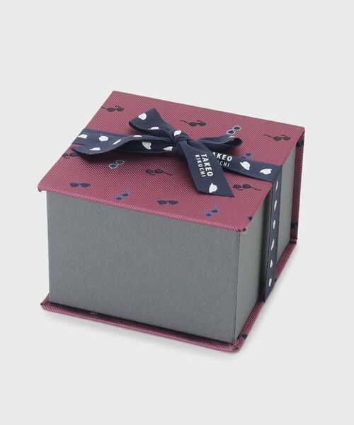 TAKEO KIKUCHI / タケオキクチ ネクタイ | 【BOXセット／限定】メガネモチーフ ネクタイ＆タイバー セット | 詳細13