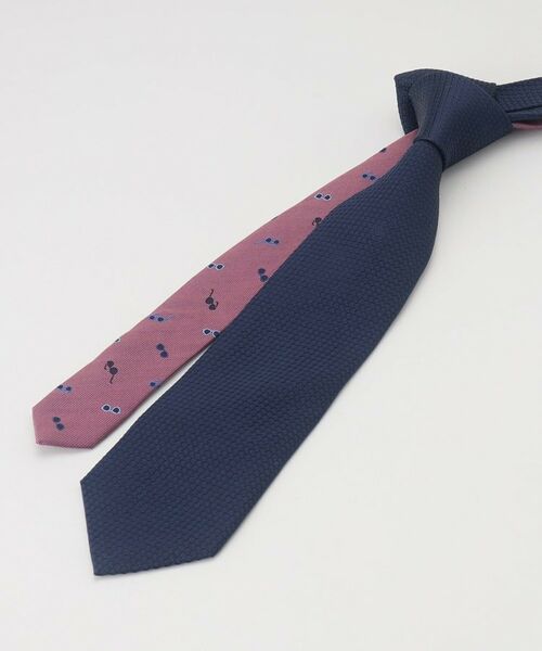 TAKEO KIKUCHI / タケオキクチ ネクタイ | 【BOXセット／限定】メガネモチーフ ネクタイ＆タイバー セット | 詳細20