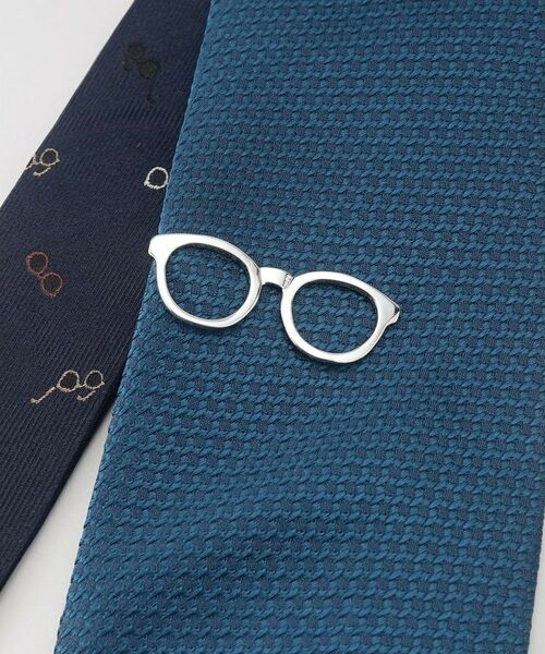 TAKEO KIKUCHI / タケオキクチ ネクタイ | 【BOXセット／限定】メガネモチーフ ネクタイ＆タイバー セット | 詳細22