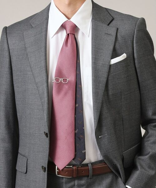 TAKEO KIKUCHI / タケオキクチ ネクタイ | 【BOXセット／限定】メガネモチーフ ネクタイ＆タイバー セット | 詳細30