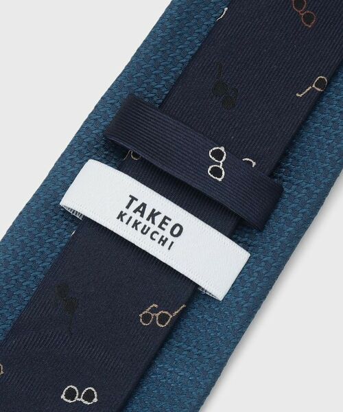 TAKEO KIKUCHI / タケオキクチ ネクタイ | 【BOXセット／限定】メガネモチーフ ネクタイ＆タイバー セット | 詳細5