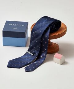 TAKEO KIKUCHI / タケオキクチ ネクタイ | 【BOXセット】旅するネクタイ～世界編～ ネクタイ＆タイバー セット