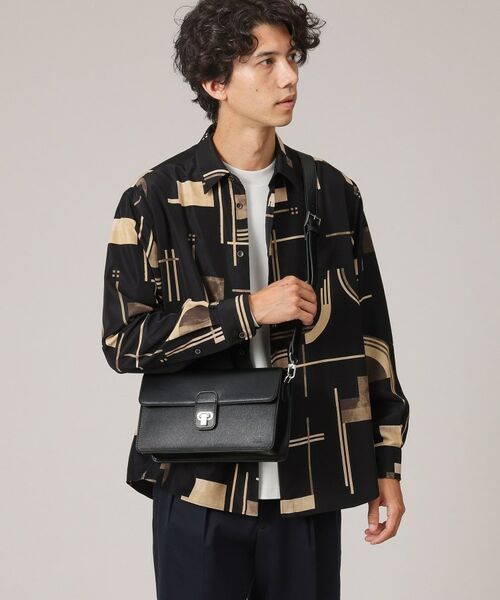 TAKEO KIKUCHI / タケオキクチ ショルダーバッグ | 【2WAY】カブセ ショルダー＆クラッチバッグ | 詳細1