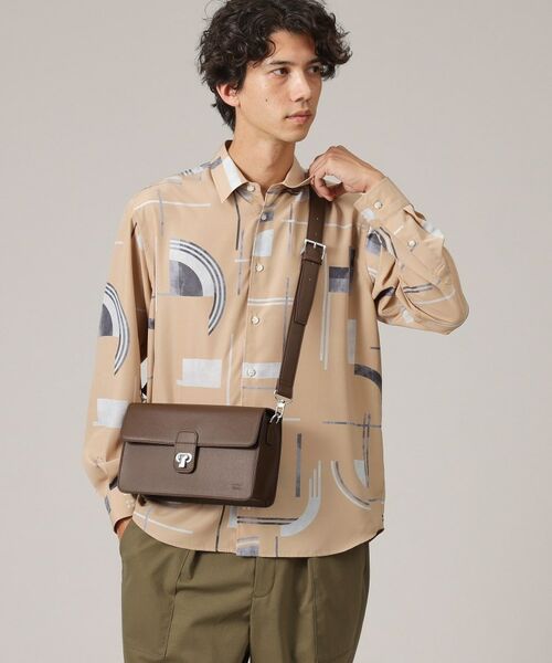 TAKEO KIKUCHI / タケオキクチ ショルダーバッグ | 【2WAY】カブセ ショルダー＆クラッチバッグ | 詳細5