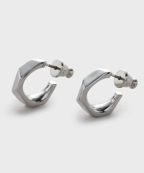 TAKEO KIKUCHI / タケオキクチ ピアス・イヤリング | ペンタゴンカットピアス | 詳細1