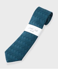 TAKEO KIKUCHI / タケオキクチ ネクタイ | 【Made in JAPAN】網代紋（あじろもん）ワイルドシルク ネクタイ