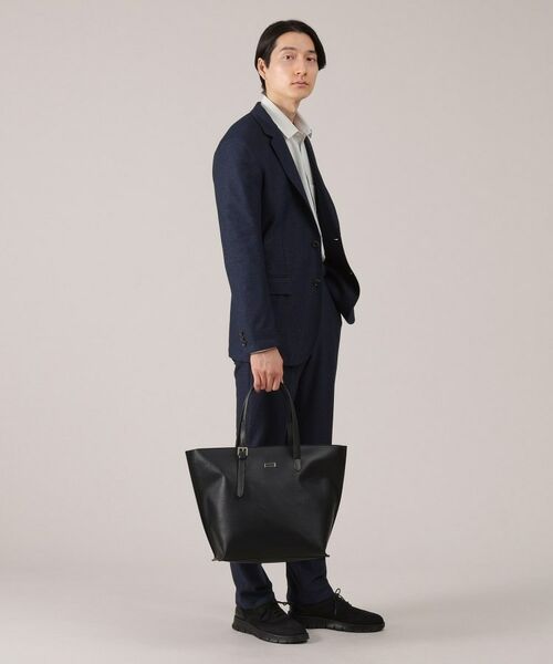 TAKEO KIKUCHI / タケオキクチ トートバッグ | レザーハンドル シュリンクPU トート | 詳細14