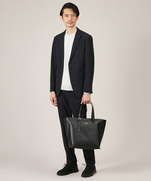 TAKEO KIKUCHI / タケオキクチ トートバッグ | レザーハンドル シュリンクPU トート | 詳細16
