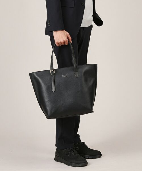 TAKEO KIKUCHI / タケオキクチ トートバッグ | レザーハンドル シュリンクPU トート | 詳細17