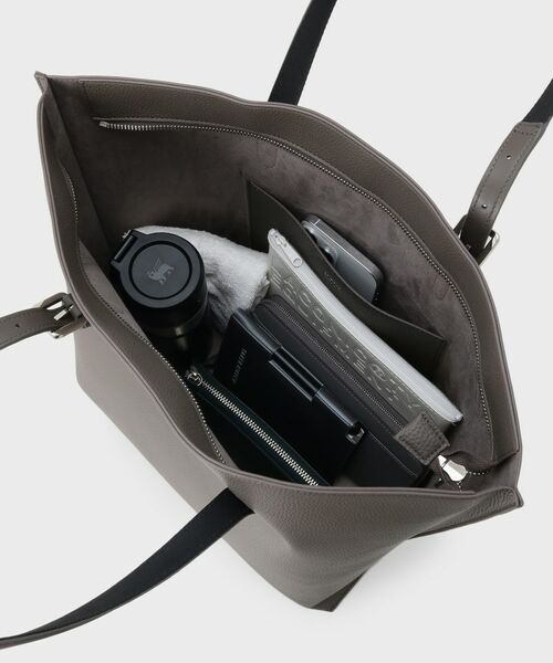 TAKEO KIKUCHI / タケオキクチ トートバッグ | レザーハンドル シュリンクPU トート | 詳細9