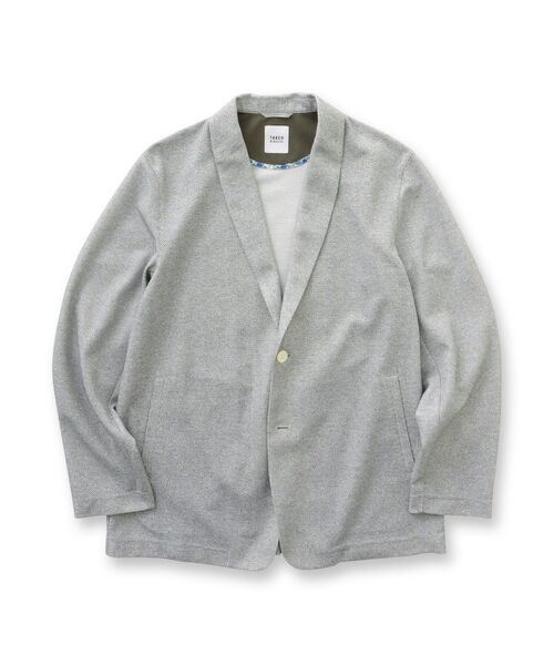 TAKEO KIKUCHI / タケオキクチ カーディガン・ボレロ | 【抗菌防臭】尾州リネンブレンド ドビーメッシュ カーディガン | 詳細1