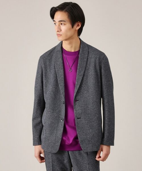 TAKEO KIKUCHI / タケオキクチ カーディガン・ボレロ | 【抗菌防臭】尾州リネンブレンド ドビーメッシュ カーディガン | 詳細10